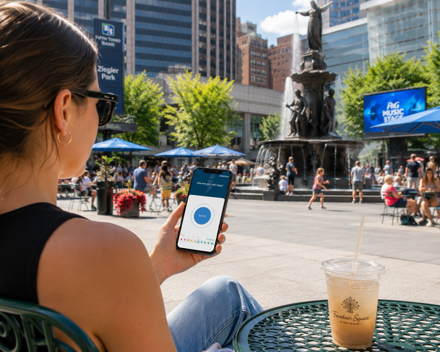 Smart city public Wi-Fi feedback network